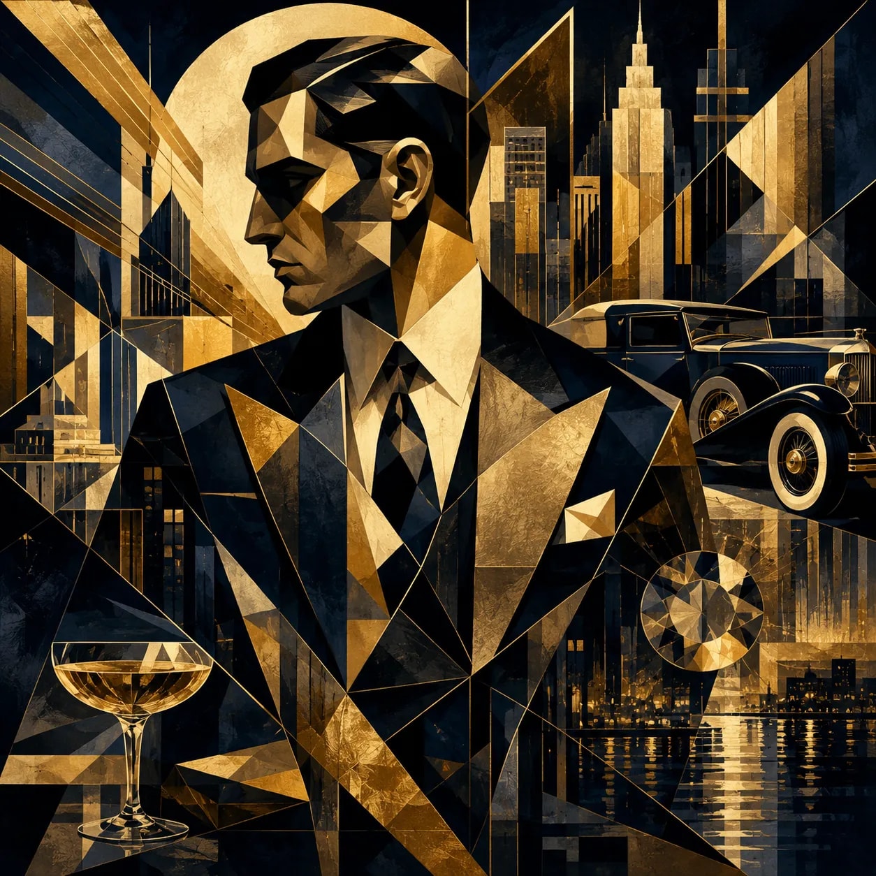 The Great Gatsby cover art